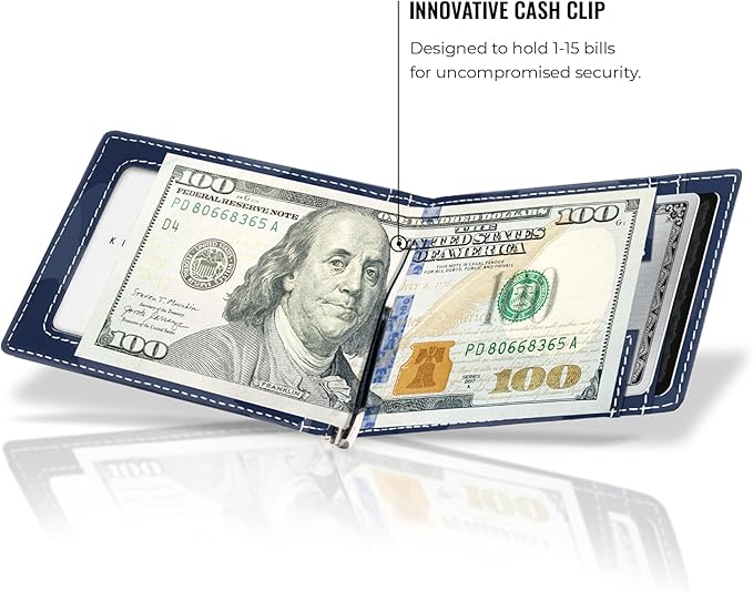 Kings Loot Money Clip Slim Minimalist Wallet - Image 5