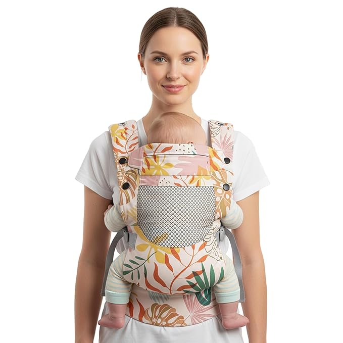 Newborn Baby Front Carrier Backpack, Toddler Baby Body Carrier, 7-66 Lbs by YooxArmor