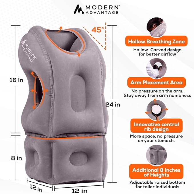 Modern Advantage Inflatable Travel Pillow - Image 3