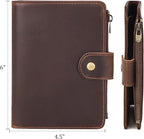 Polare Full Grain Leather Travel Passport Holder - Image 4