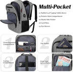 Travel Laptop Backpack for men women, School Backpacks for teen boys 15.6 Inch - Image 2