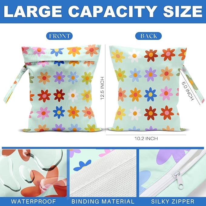 Beach Bags Wet Bag for Swimsuit Tote Bag for Friends Travel Gifts, Aloha Bags - Image 3