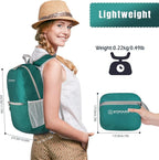 ZOMAKE Ultra Lightweight Hiking Backpack 20L, Packable Small Backpacks Water - Image 2