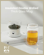 ZENS Cool Glass Teapot with Infuser, Smart One Touch Tea Maker - Image 4