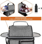 opux Lunch Box for Men, Adult Lunch Box Cooler, Insulated Lunch Bag Women - Image 7
