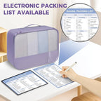 BAGAIL 9 Set Packing Cubes Luggage Packing Organizers - Image 3