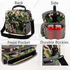 FlowFly Double Layer Cooler Insulated Lunch Bag Adult Lunch Box Large Tote Bag - Image 6