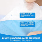 85 Pack Toilet Seat Covers Disposable 16x24 Inch XL Portable Toilet Liners - Image 5