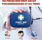 150 Pieces Mini First Aid Kit - Image 5