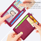 FurArt Slim Minimalist Wallet, Front Pocket Wallets, RFID Blocking, Credit Card - Image 3