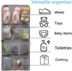 Dual Sided Hanging Shoe Organizer - Image 2