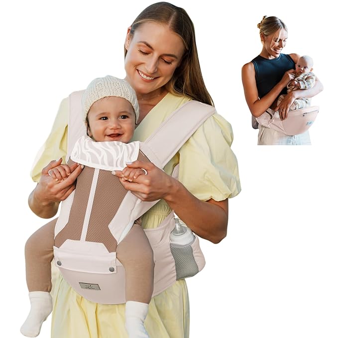 Baby Carrier Newborn to Toddler, 6-in-1 Baby Carrier, Adjustable Detachable by MOMTORY