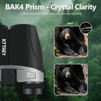 10x25 Compact Binoculars for Adults and Kids, Small High Powered Binoculars - Image 4