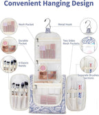 Narwey Hanging Toiletry Bag for Women Travel Makeup Bag Organizer Toiletries - Image 2