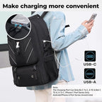 17.3 Inch Travel Laptop Backpack - Image 9