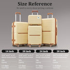 4-Piece Hardshell Luggage Set - Image 3