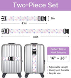 Luggage Straps for Suitcases Travel Belt Luggage Band Heavy Duty Traveling - Image 2