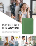 ALLIVE Passport Holder for Travel Women Men, Genuine Leather Passport Cover - Image 7