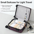 Hanke 14 Inch Underseat Carry On Luggage - Image 5