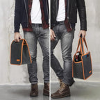 2 Pack 6 Bottle Wine Tote Bag, Insulated Thermal Padded Wine Carrier Tote - Image 5