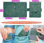 Passport Holder for Travel Essentials, 2 Pack Rfid Passport Cover for Women Men - Image 4