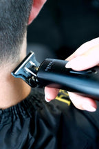 Supreme Trimmer 3-in-1 Barber Bundle | Pro Clipper Lite, T-Shaper Trimmer & Crunch Foil Shaver | Professional Beard Trimmer Men’s Hair Clipper Kit | Black