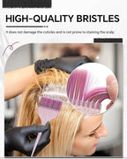 3 Pack Hair Color Brush Set - Professional Hair Dye Brush for Stylist, for Highlighting, Tint and Coloring Sections - Women Men Salon Use Home DIY Dyeing