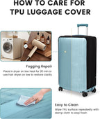Travelkin Clear Luggage Cover Protectors - Image 7