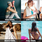 Eunzel Quick Dry Camping Towel, Microfiber Travel Towel 3 Size at 1 Pack - Image 7