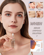 Hyaluronic Acid Serum for Microneedling Serum Ampoules for Face Serum 0.35 oz 4 Vials