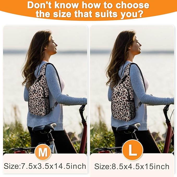 Crossbody Bags for Women Men Trendy Sling Bag Bakpack Casual Chest Bag - Image 6