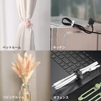 UMUST Silicone Cable Ties, Reusable Cable Management Organizer, Cord Tie - Image 6