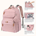 BabbleRoo Diaper Bag Backpack, Travel Backpack - Image 5