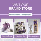 Sonoma Lavender Luxury Eucalyptus/Lavender Heatable/Chillable Neck Pillow - Image 6