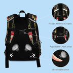 Moon Mushroom Toddler Backpack Boys Girls Kids Preschool Bookbag School - Image 4