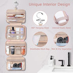 Wedama Toiletry Bag for Women, Hanging Travel Toiletry Bag - Image 5