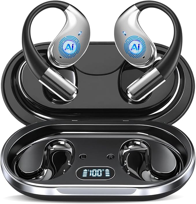 AI Language Translation Earbuds Real Time, Audifonos Traductores Inglés Español by BUABMEQ