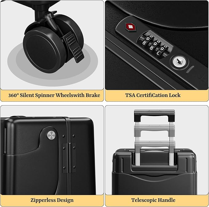 Hardshell Carry On Suitcase - Image 4