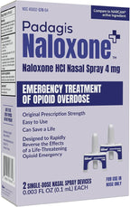 Naloxone HCI Nasal Spray, 4 mg – Emergency Treatment by Padagis