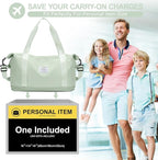 Travel Duffel Bag, Sports Tote Gym Bag, Shoulder Weekender Overnight Bag - Image 4
