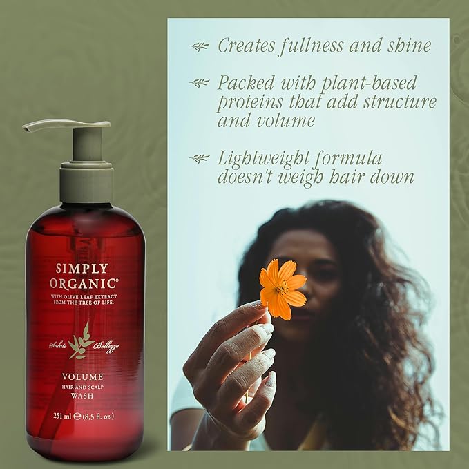 Thinning Hair Volumizing Shampoo Scalp Wash, Made in Italy, All Natural Cruelty - Image 4