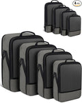 4 PCS Set Compression Packing Cubes by SDGFUI