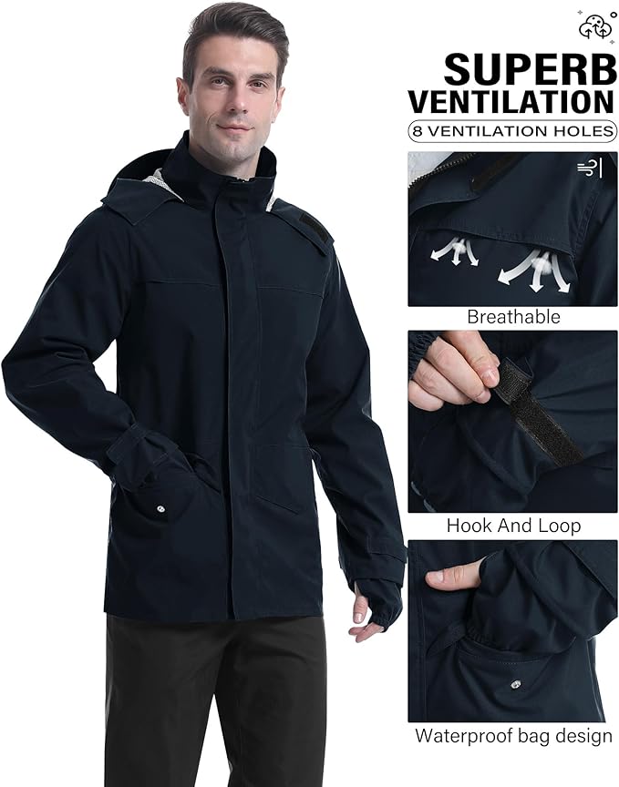 iCreek Rain Suit Waterproof Jacket - Image 2