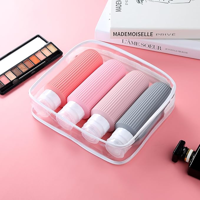Travel Bottles for Toiletries, Large 6oz Travel Size Containers, BPA Free Leak - Image 7