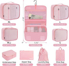 BAGAIL 6 Set/8 Set/10 Set Packing Cubes Various Sizes Packing Organizer - Image 2