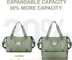 Travel Duffel Bag, Sports Tote Gym Bag, Shoulder Weekender Overnight Bag - Image 4