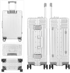 All Aluminum Magnesium Carry On Luggage，Cut from Whole Aluminum Sheet，22x14x9 - Image 4