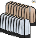 Zilink 43" Garment Bags for Hanging Clothes Clear Suit Bags for Closet Storage by Zilink