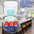 FlowFly Kids Lunch box Insulated Soft Bag Mini Cooler Back to School Thermal - Image 2