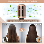 Hair Dryer Brush Blow Dryer Brush in One Hot Air Brush for Drying and Straightening, Volumizer Multi-Styler Smooth Curls for All Hair Types, Frizz-Free Blowout Brush for Salon Quality